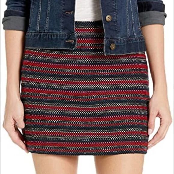 Trina Turk Rico Tweed Mutli-Color Mini Skirt - Picture 1 of 9